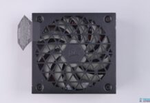 Corsair SF1000L Front Top