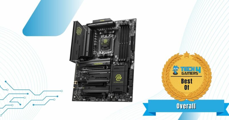 Best Overall AM5 Motherboard - MSI MAG X870 Tomahawk WiFi