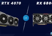 RTX 4070 Vs RX 6800